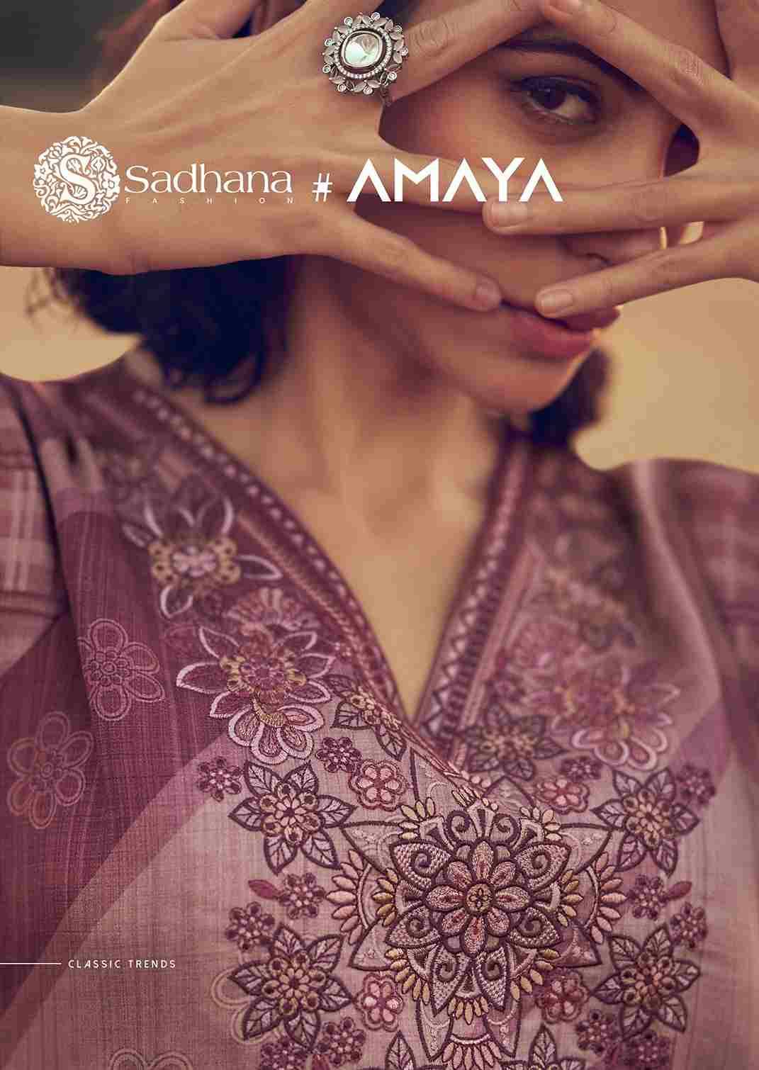 Amaya By Sadhana Fashion 11345 To 11352 Series Designer Festive Suits Beautiful Fancy Stylish Colorful Party Wear & Occasional Wear Pure Jam Cotton Print Dresses At Wholesale Price