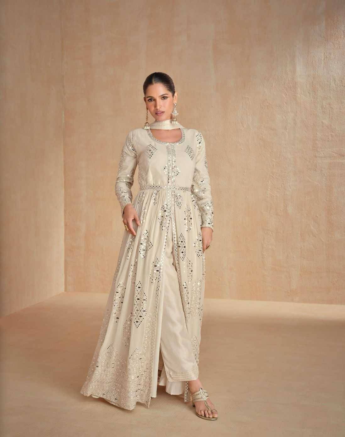 Aashirwad Hit Design 10194 By Aashirwad Creation Beautiful Festive Suits Colorful Stylish Fancy Casual Wear & Ethnic Wear Georgette With Work Dresses At Wholesale Price