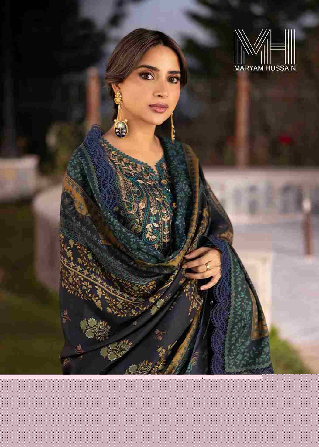 Gulaab Vol-3 By Maryam Hussain 301 To 306 Series Beautiful Festive Suits Stylish Fancy Colorful Casual Wear & Ethnic Wear Cotton Print Dresses At Wholesale Price