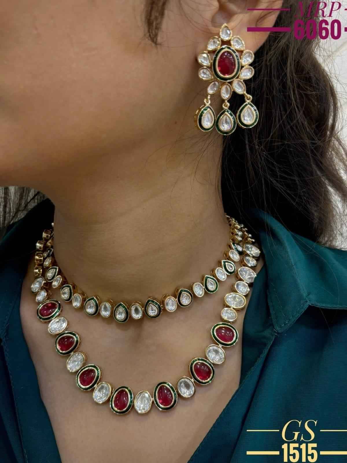 Gs-1515 By Fashid Wholesale 01 To 05 Series Traditional Artificial Jewellery For Indian Attire At Exclusive Range.