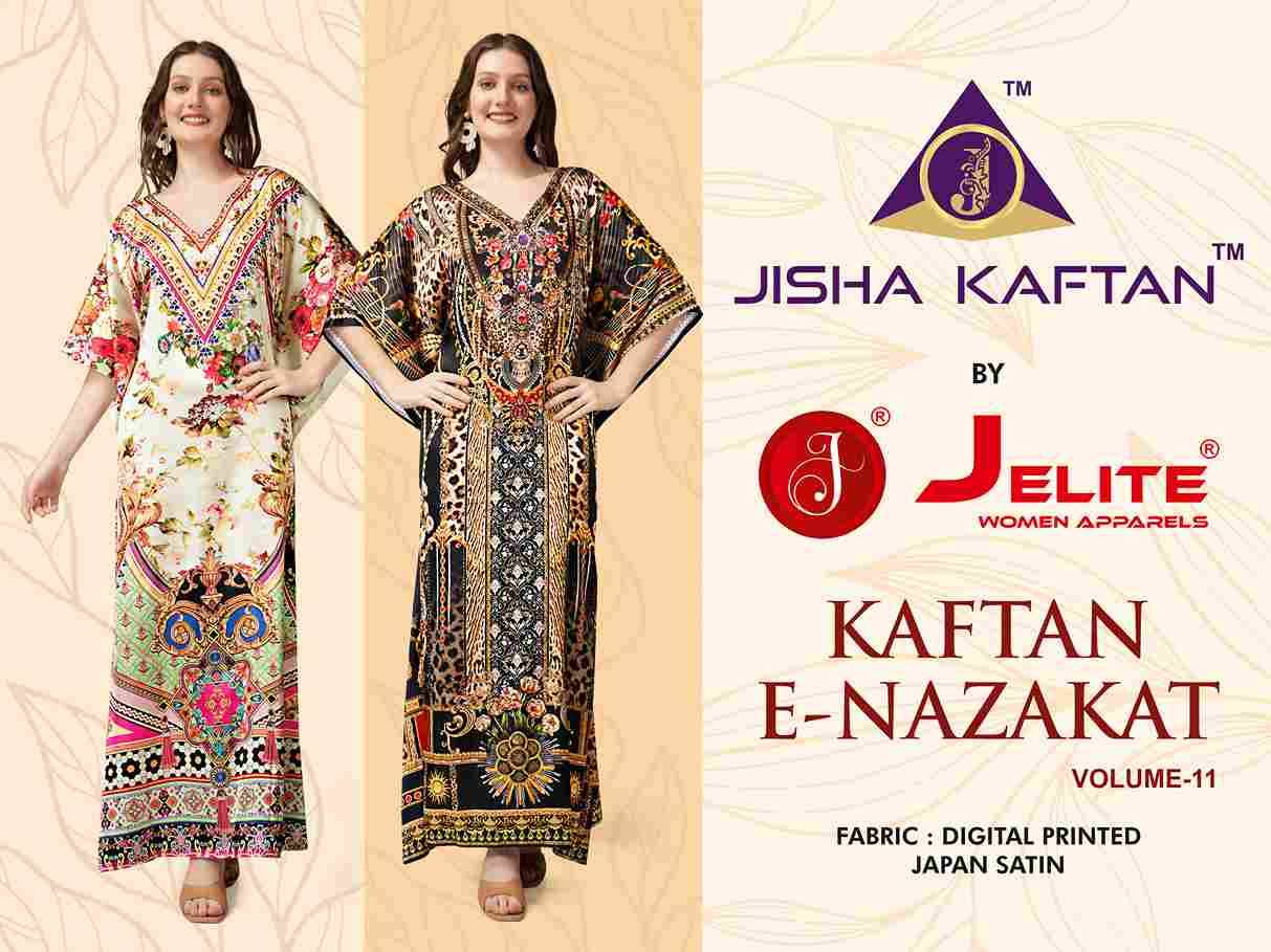 Kaftan-E-Nazakat Vol-11 By Jelite 1101 To 1108 Series Designer Stylish Fancy Colorful Beautiful Party Wear & Ethnic Wear Collection Japan Satin Kaftan At Wholesale Price