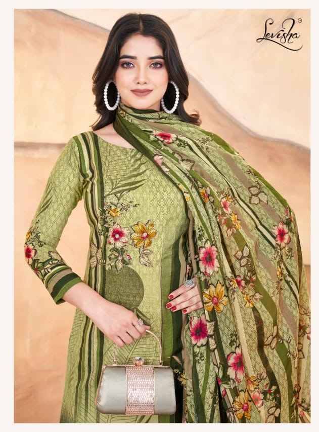 Mannat By Levisha 1001 To 1004 Series Festive Suits Beautiful Fancy Colorful Stylish Party Wear & Occasional Wear Cambric Cotton Dresses At Wholesale Price