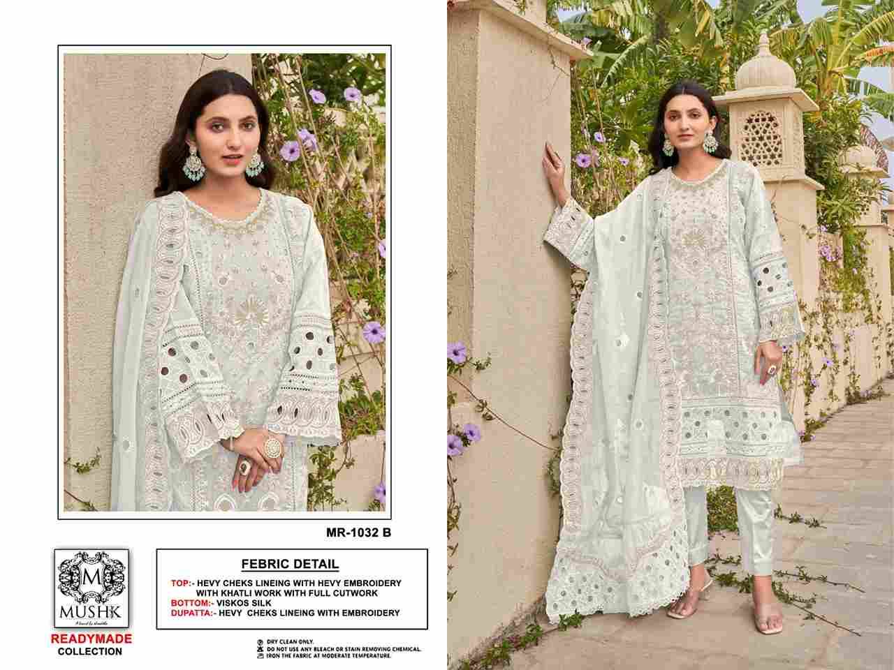 Mushk Hit Design 1032 Colours By Mushk 1032-A To 1032-D Series Beautiful Winter Collection Pakistani Suits Stylish Fancy Colorful Casual Wear & Ethnic Wear Heavy Cheks Dresses At Wholesale Price