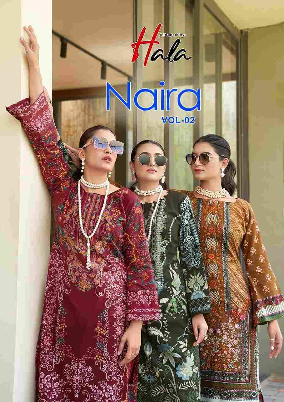 Naira Vol-2 By Hala 2001 To 2008 Series Beautiful Festive Suits Stylish Fancy Colorful Casual Wear & Ethnic Wear Pure Cotton Digital Print Dresses At Wholesale Price