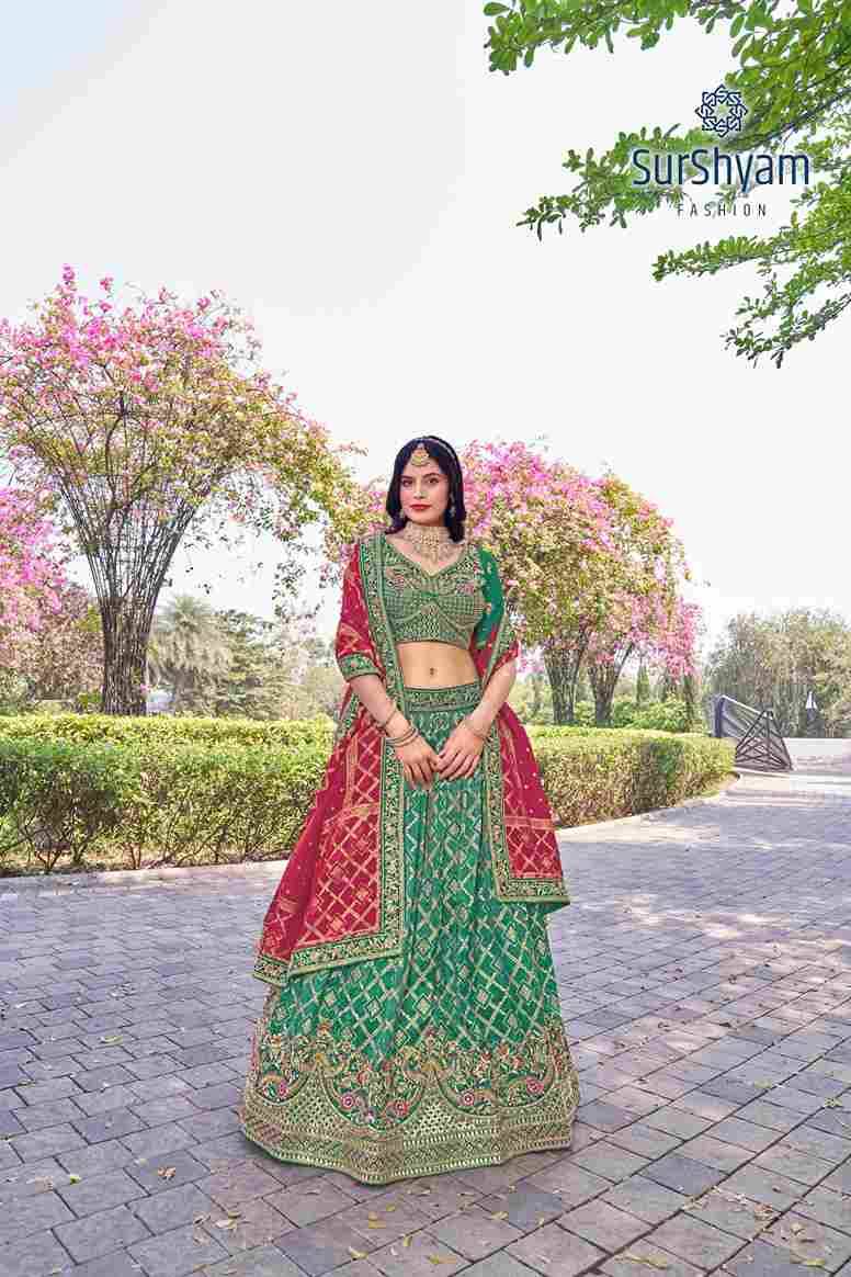 Naseehat By Surshyam 01 To 03 Series Designer Beautiful Collection Occasional Wear & Party Wear Banarasi Silk Lehengas At Wholesale Price