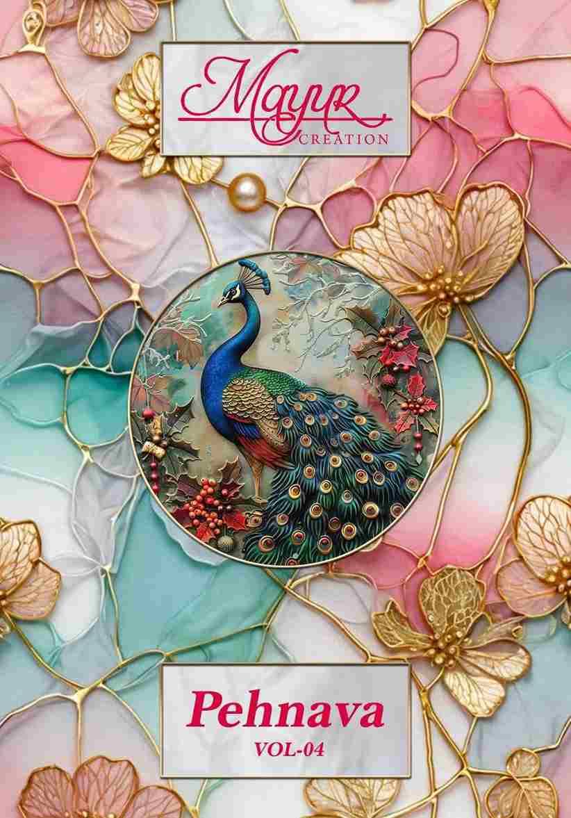 Pehnava Vol-4 By Mayur Creation 4001 To 4010 Series Beautiful Festive Suits Stylish Fancy Colorful Casual Wear & Ethnic Wear Heavy Cotton Print Dresses At Wholesale Price