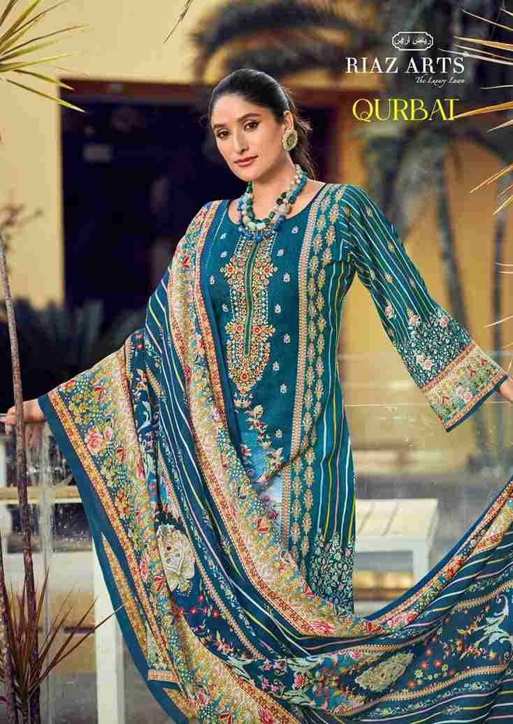 Qurbat By Riaz Arts 1001 To 1006 Series Beautiful Festive Suits Stylish Fancy Colorful Casual Wear & Ethnic Wear Pure Lawn Print Dresses At Wholesale Price