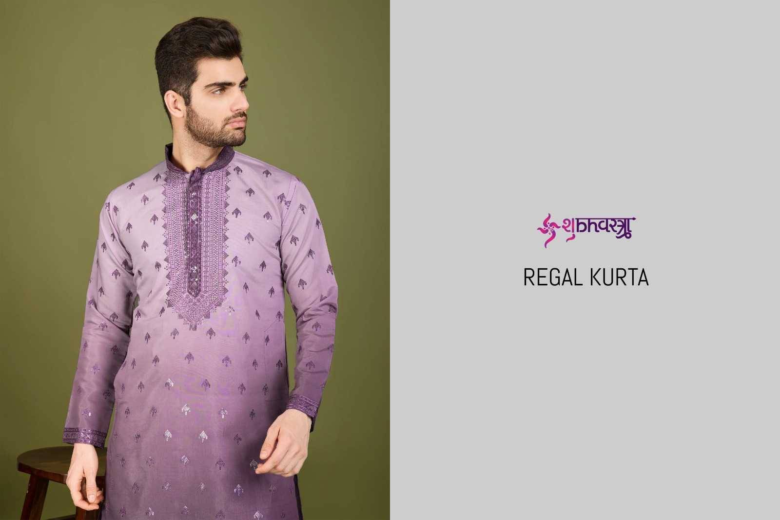 Regal Vastra By Shubhvastra 61131 To 61133 Series Beautiful Colorful Stylish Fancy Casual Wear & Ethnic Wear & Ready To Wear Viscose Silk Kurtas At Wholesale Price