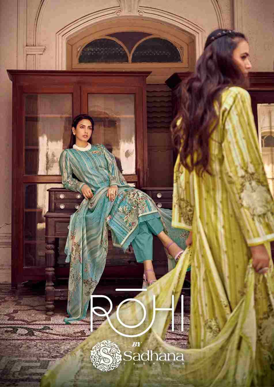 Rohi By Sadhana Fashion 11434 To 11439 Series Designer Festive Suits Beautiful Fancy Stylish Colorful Party Wear & Occasional Wear Pure Lawn Cotton Print Dresses At Wholesale Price