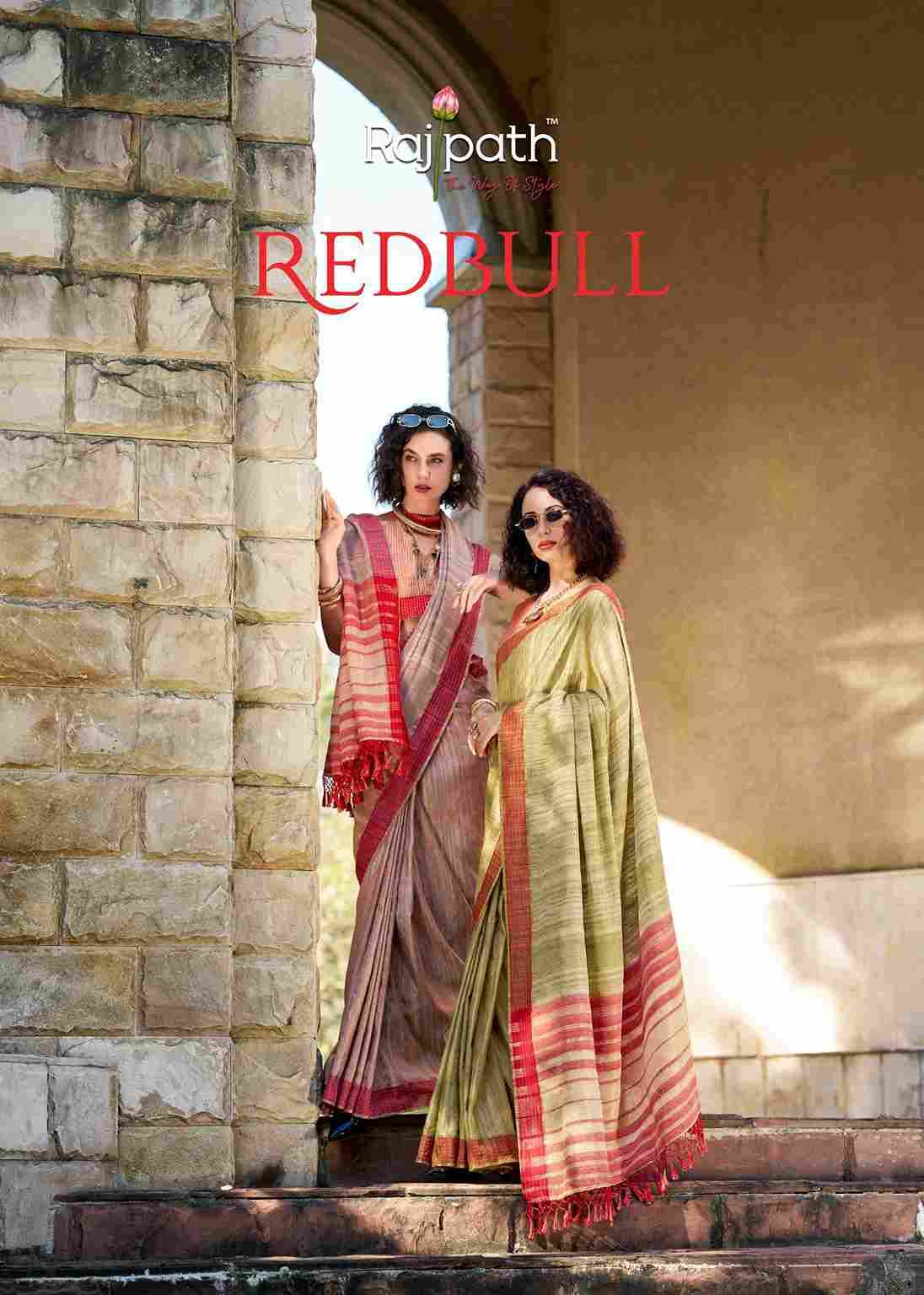 Redbull By Rajpath 940001 To 940006 Series Indian Traditional Wear Collection Beautiful Stylish Fancy Colorful Party Wear & Occasional Wear Handloom Silk Sarees At Wholesale Price