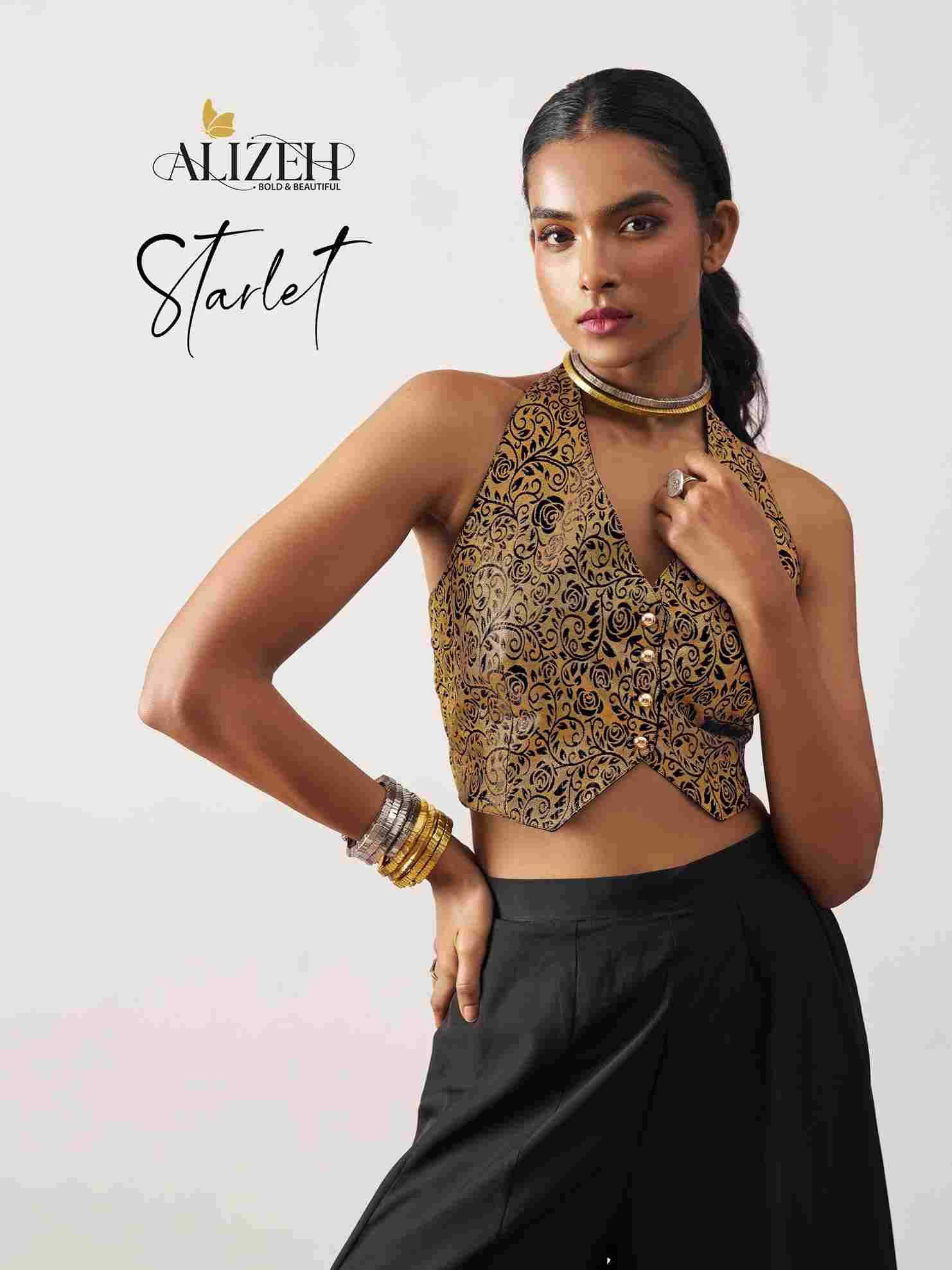 Starlet By Alizeh 5016 To 5019 Series Designer Stylish Fancy Colorful Beautiful Party Wear & Ethnic Wear Collection Jacquard Tops With Skirt At Wholesale Price