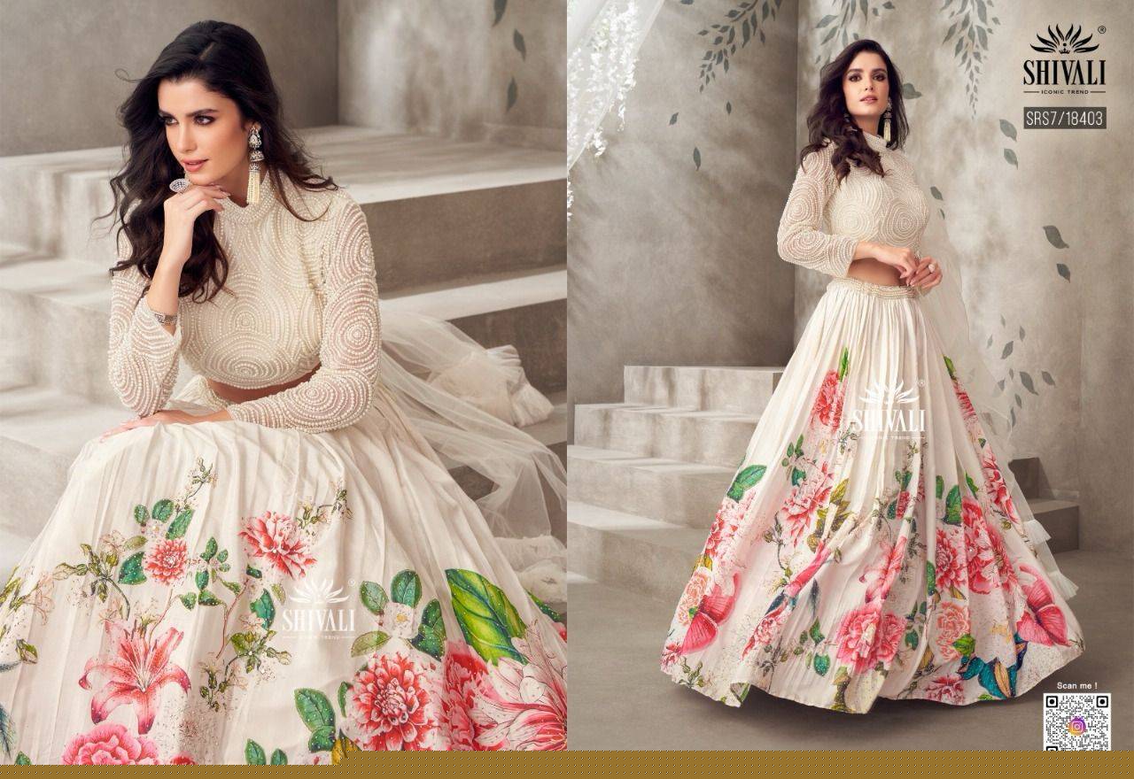 Shivali Hit Design 18403 By Shivali Indian Traditional Wear Collection Beautiful Stylish Fancy Colorful Party Wear & Occasional Wear Fancy Lehenga At Wholesale Price