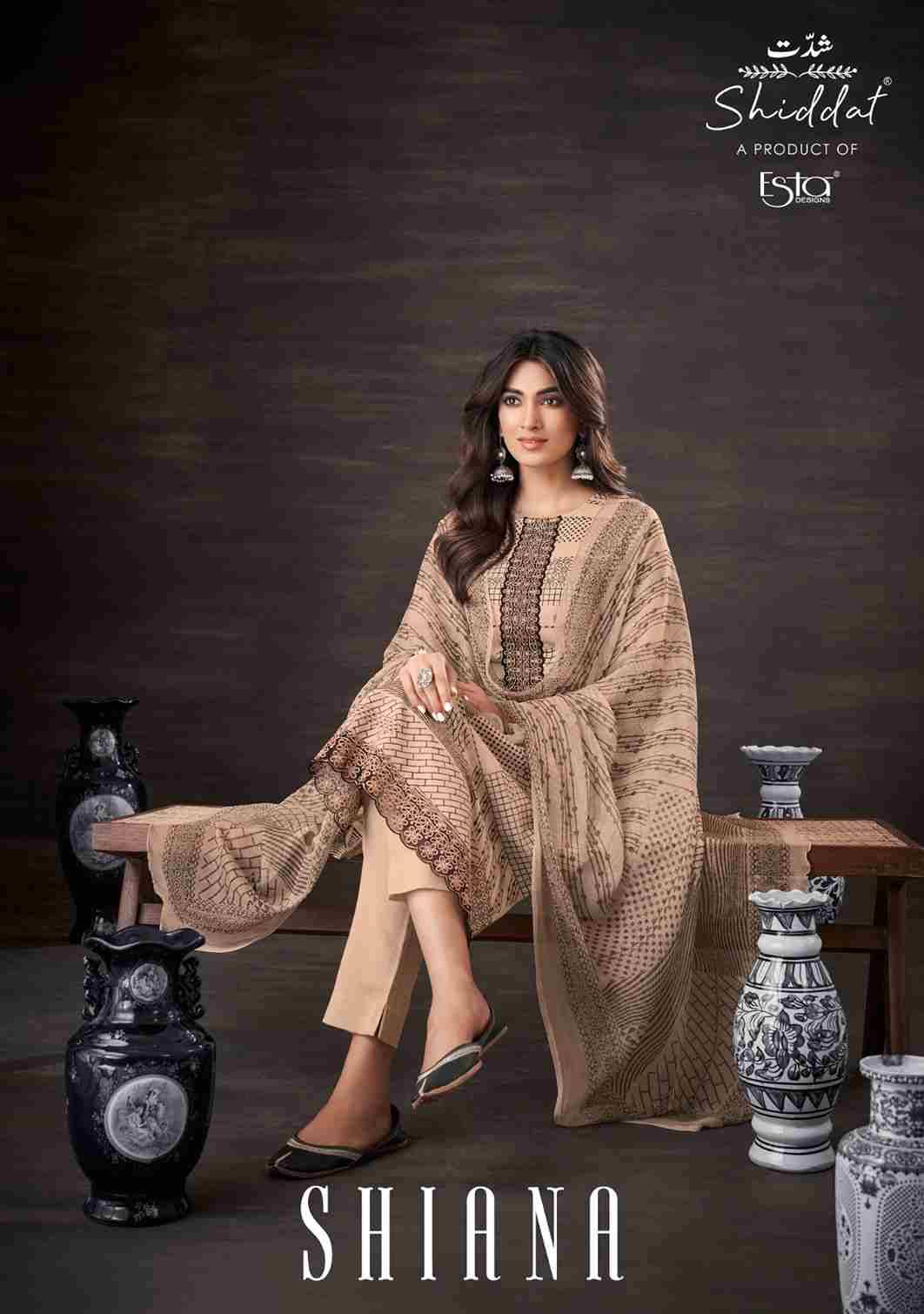 Shiana By Shiddat 101 To 110 Series Designer Stylish Fancy Colorful Beautiful Party Wear & Ethnic Wear Collection Pure Cotton Dresses At Wholesale Price