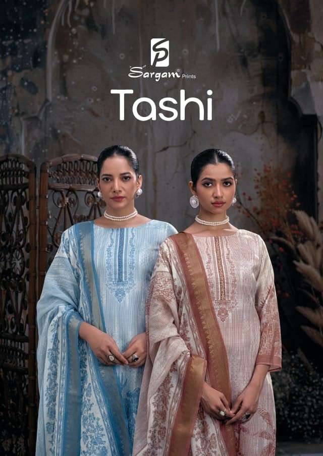 Tashi By Sargam Prints 1004-A To 1004-D Series Beautiful Festive Suits Colorful Stylish Fancy Casual Wear & Ethnic Wear Pure Linen Dresses At Wholesale Price
