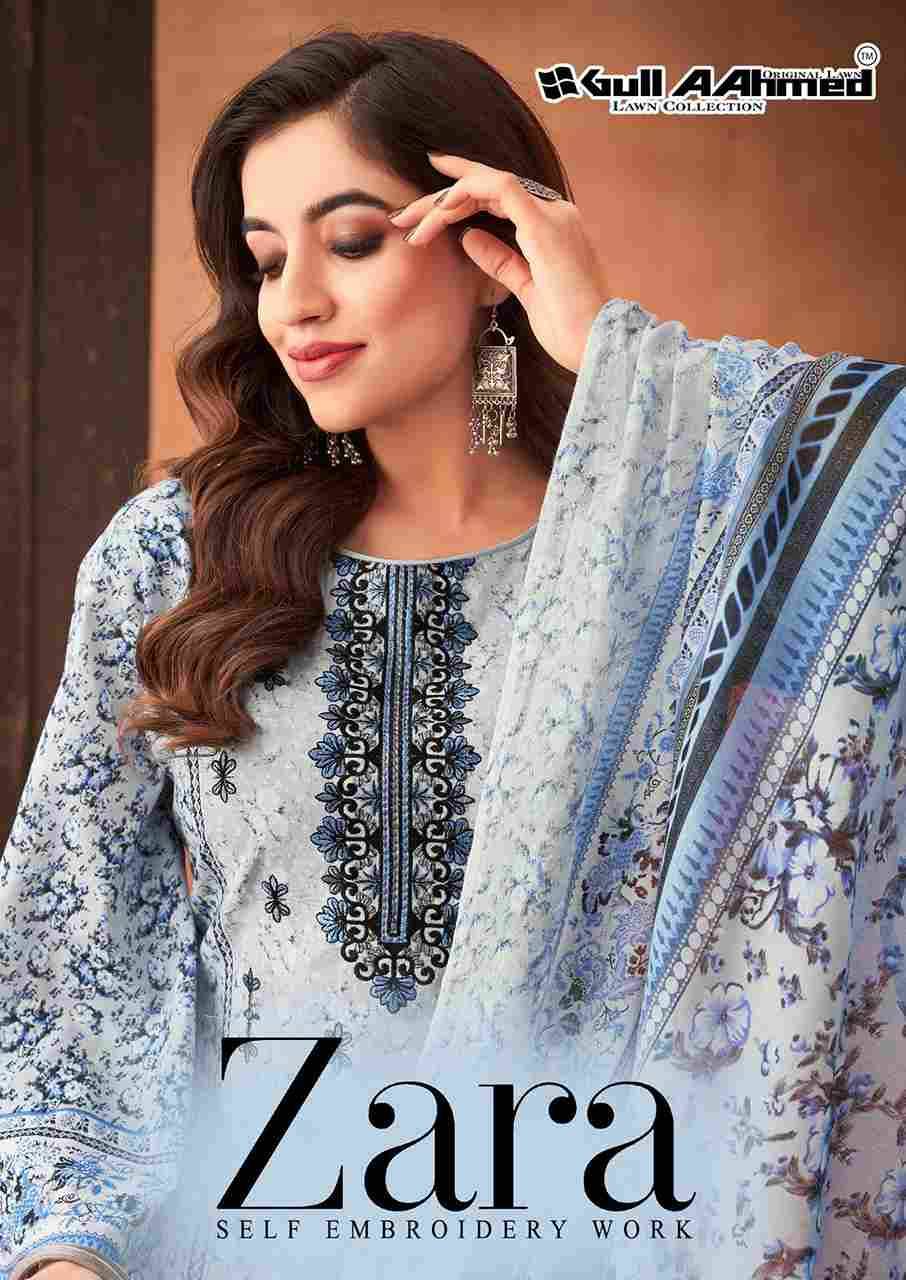 Zara By Gull Aahmed 1001 To 1006 Series Beautiful Festive Suits Stylish Fancy Colorful Casual Wear & Ethnic Wear Pure Lawn Dresses At Wholesale Price