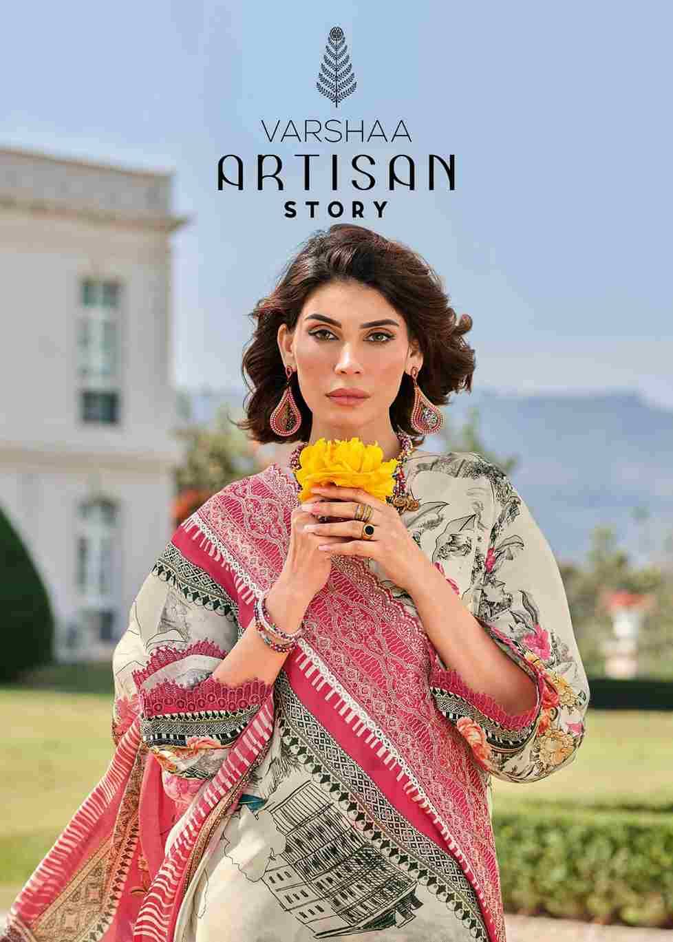 Artisan Story By Varshaa 01 To 04 Series Beautiful Festive Suits Colorful Stylish Fancy Casual Wear & Ethnic Wear Cotton Lawn Dresses At Wholesale Price