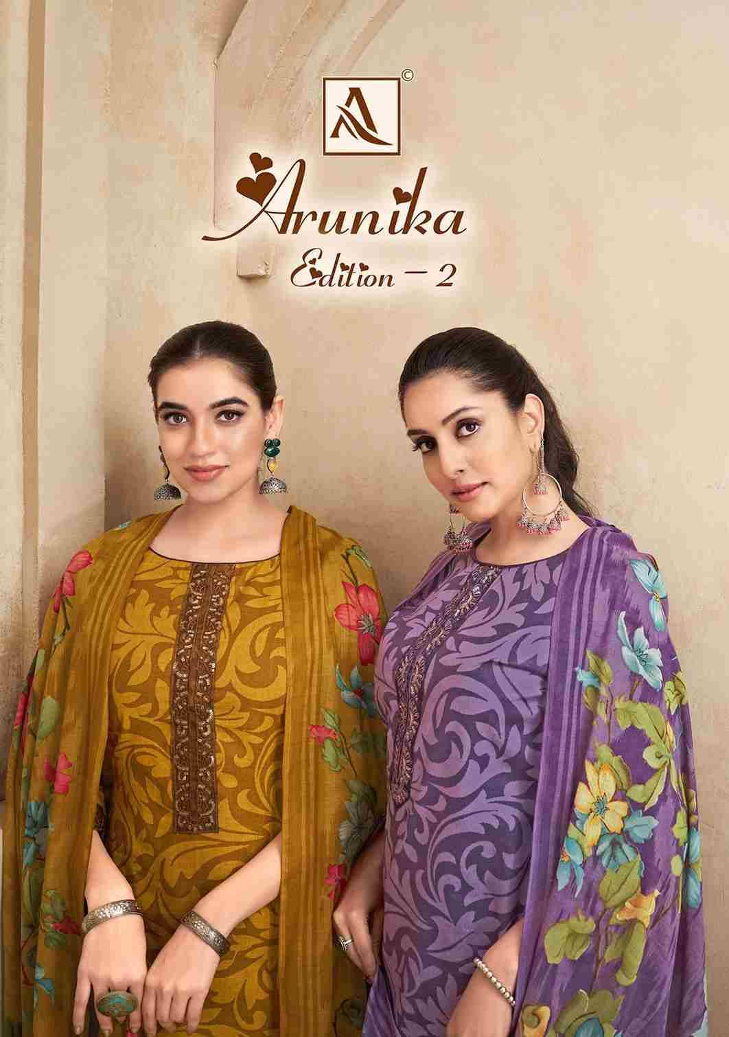 Arunika Vol-2 By Alok Suit 1923-001 To 1923-006 Series Beautiful Festive Suits Colorful Stylish Fancy Casual Wear & Ethnic Wear Pure Cambric Dresses At Wholesale Price