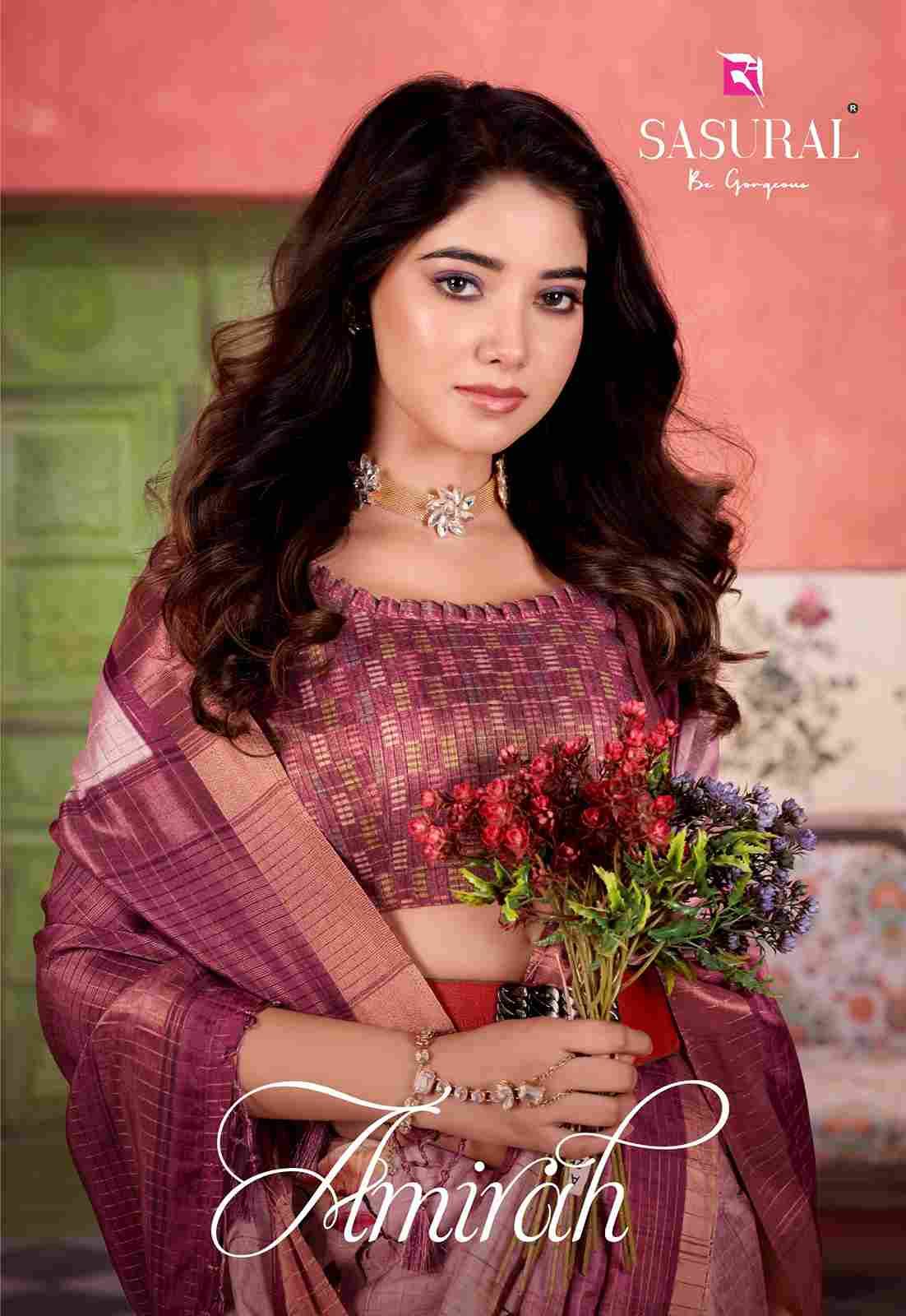 Amirah By Sasural 901 To 910 Series Indian Traditional Wear Collection Beautiful Stylish Fancy Colorful Party Wear & Occasional Wear Soft Silk Sarees At Wholesale Price