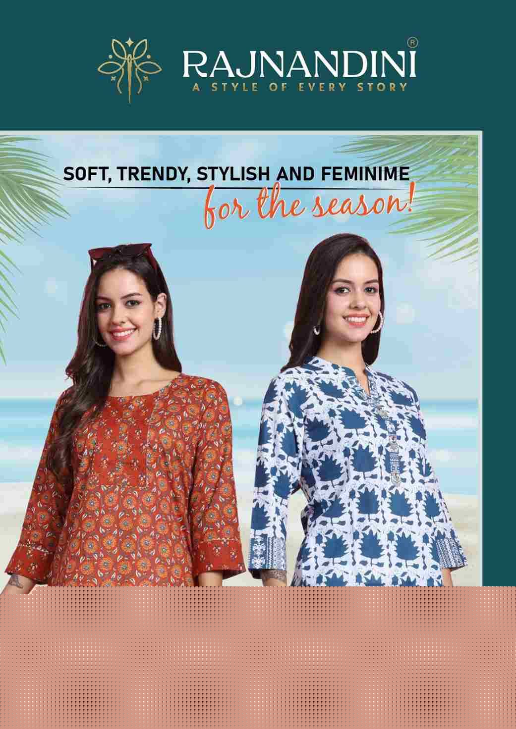 Akshara By Rajnandini Designer Stylish Fancy Colorful Beautiful Party Wear & Ethnic Wear Collection Pure Cotton Tops At Wholesale Price