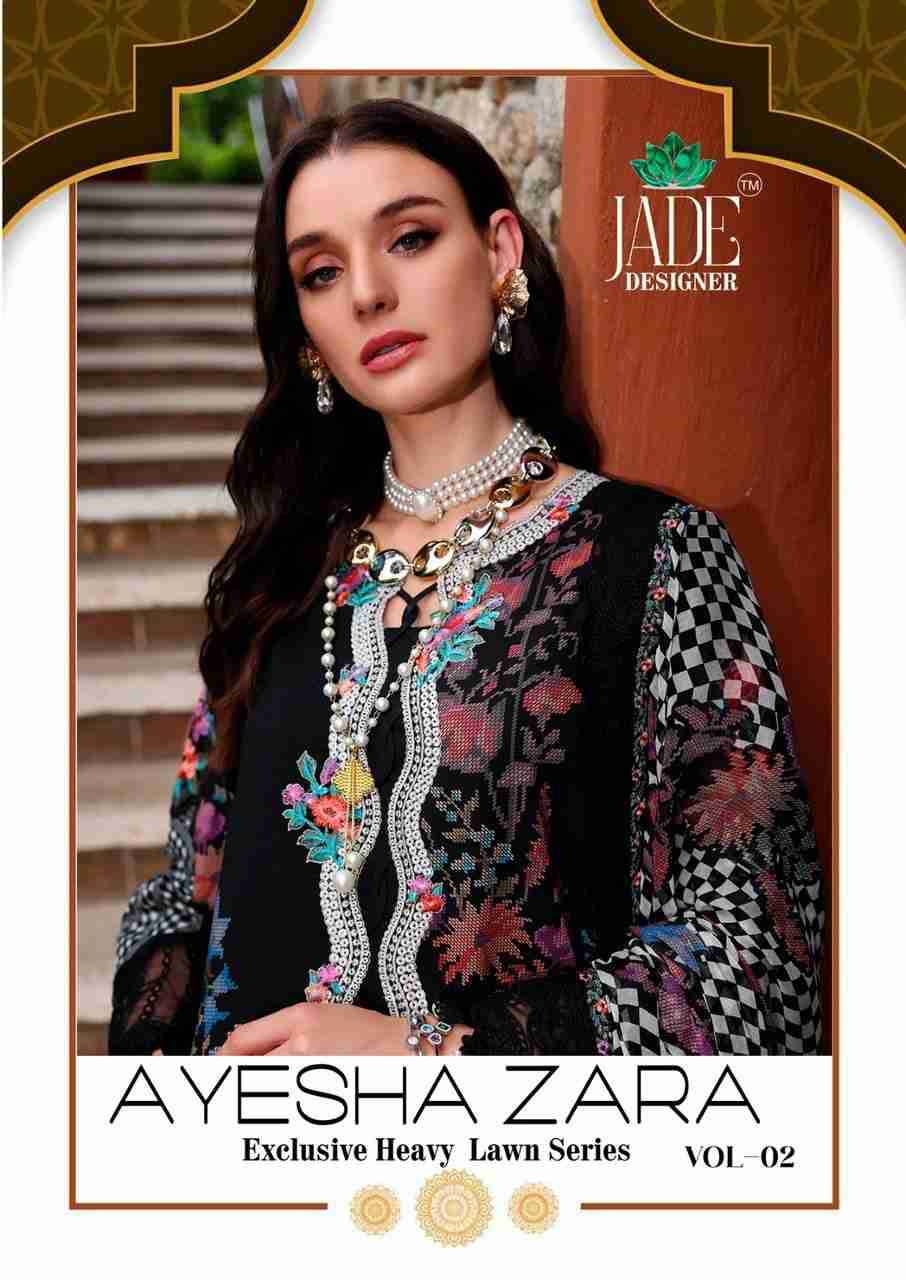 Ayesha Zara Vol-2 By Jade 2001 To 2006 Series Beautiful Festive Suits Stylish Fancy Colorful Casual Wear & Ethnic Wear Heavy Lawn Cotton Print Dresses At Wholesale Price