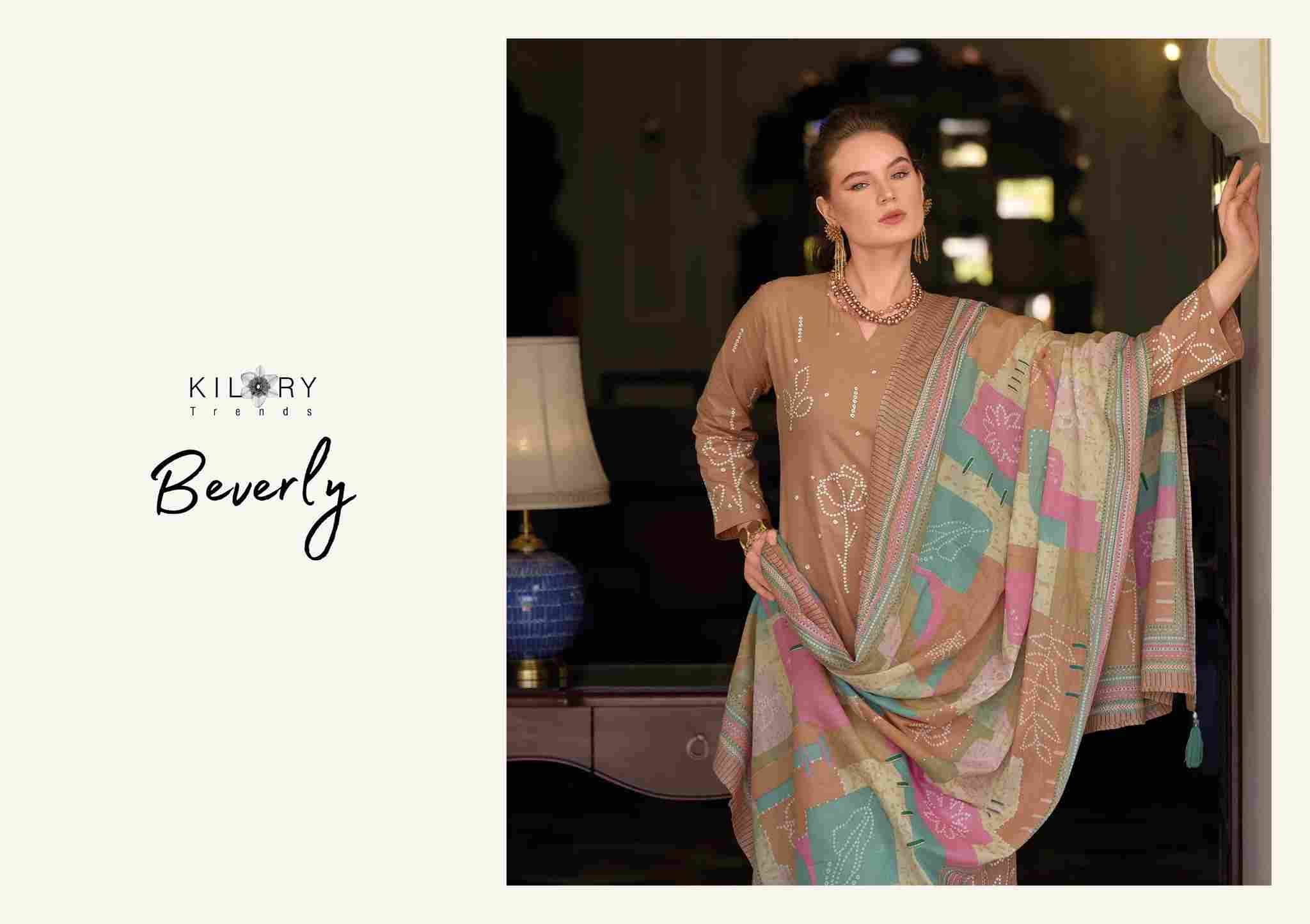 Beverly By Kilory 1501 To 1504 Series Beautiful Festive Suits Colorful Stylish Fancy Casual Wear & Ethnic Wear Pure Cotton Dresses At Wholesale Price