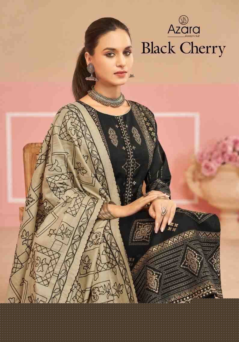 Black Cherry By Azara 55001 To 55004 Series Beautiful Festive Suits Stylish Fancy Colorful Casual Wear & Ethnic Wear Cotton Dresses At Wholesale Price