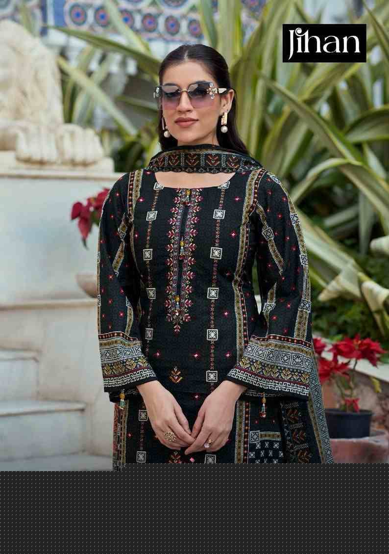 Bin Saeed Vol-16 By Jihan Designer Pakistani Suits Beautiful Fancy Stylish Colorful Party Wear & Occasional Wear Pure Lawn Dresses At Wholesale Price