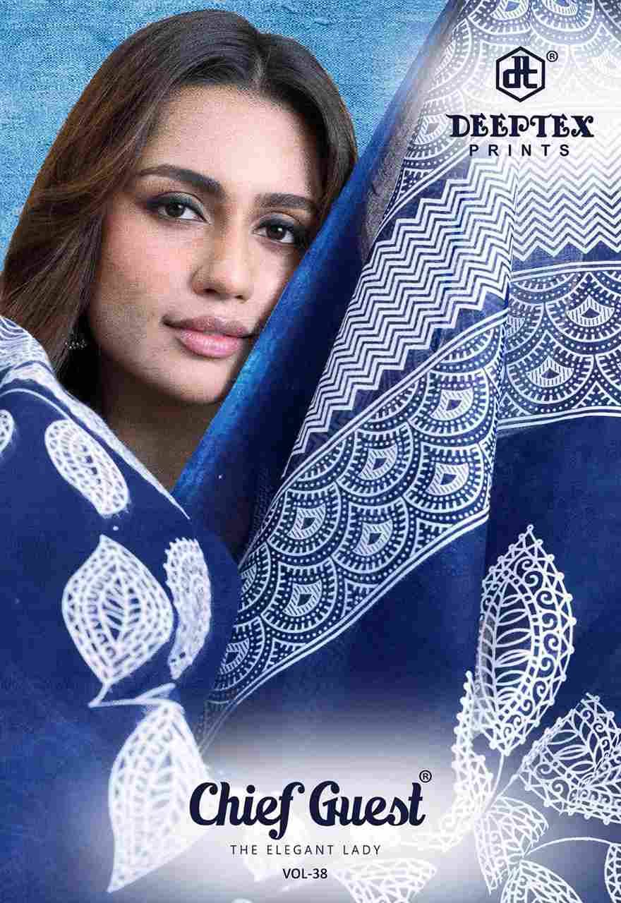 Chief Guest Vol-38 By Deeptex Prints 3801 To 3815 Series Beautiful Suits Colorful Stylish Fancy Casual Wear & Ethnic Wear Cotton Print Dresses At Wholesale Price