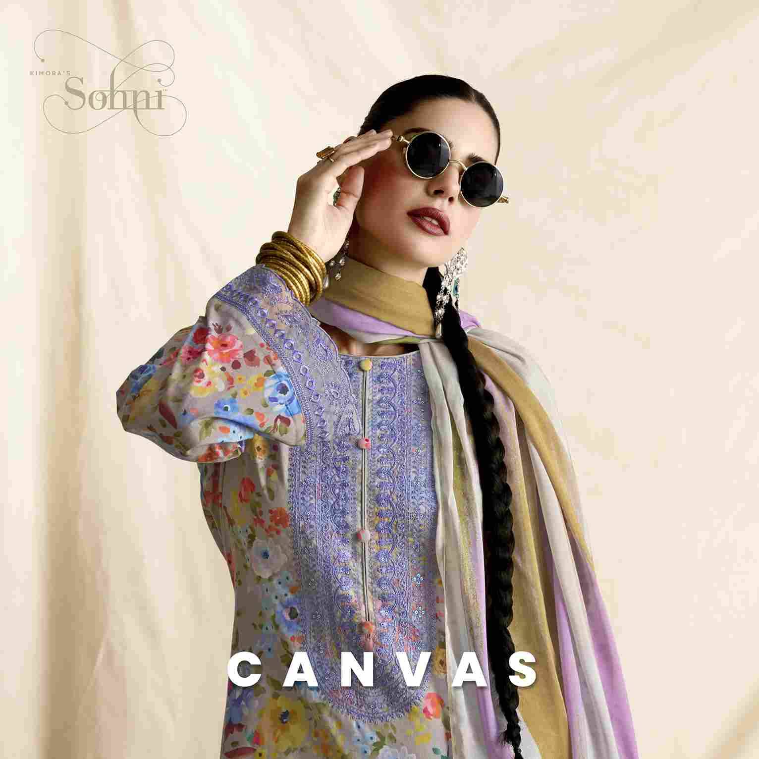 Canvas By Sohni 251 To 254 Series Beautiful Suits Colorful Stylish Fancy Casual Wear & Ethnic Wear Pure Lawn Embroidery Dresses At Wholesale Price