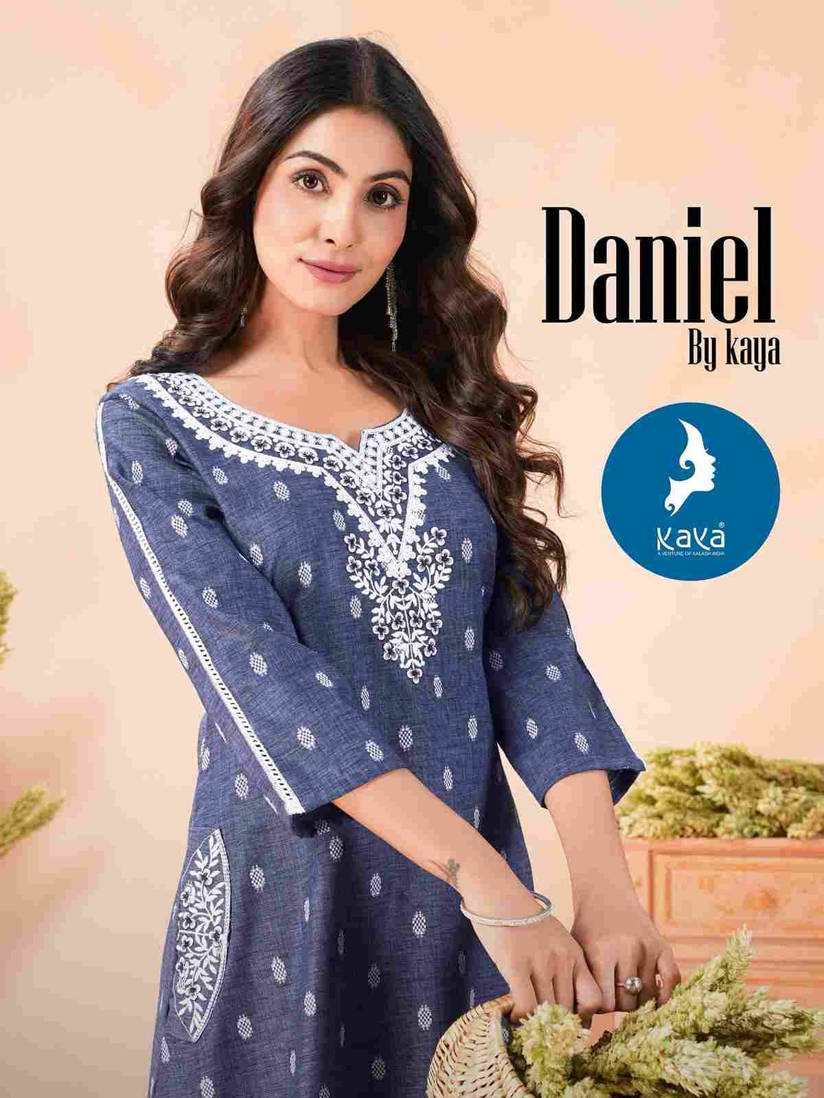 Daniel By Kaya 01 To 05 Series Designer Stylish Fancy Colorful Beautiful Party Wear & Ethnic Wear Collection Denim Butta Co-Ords At Wholesale Price