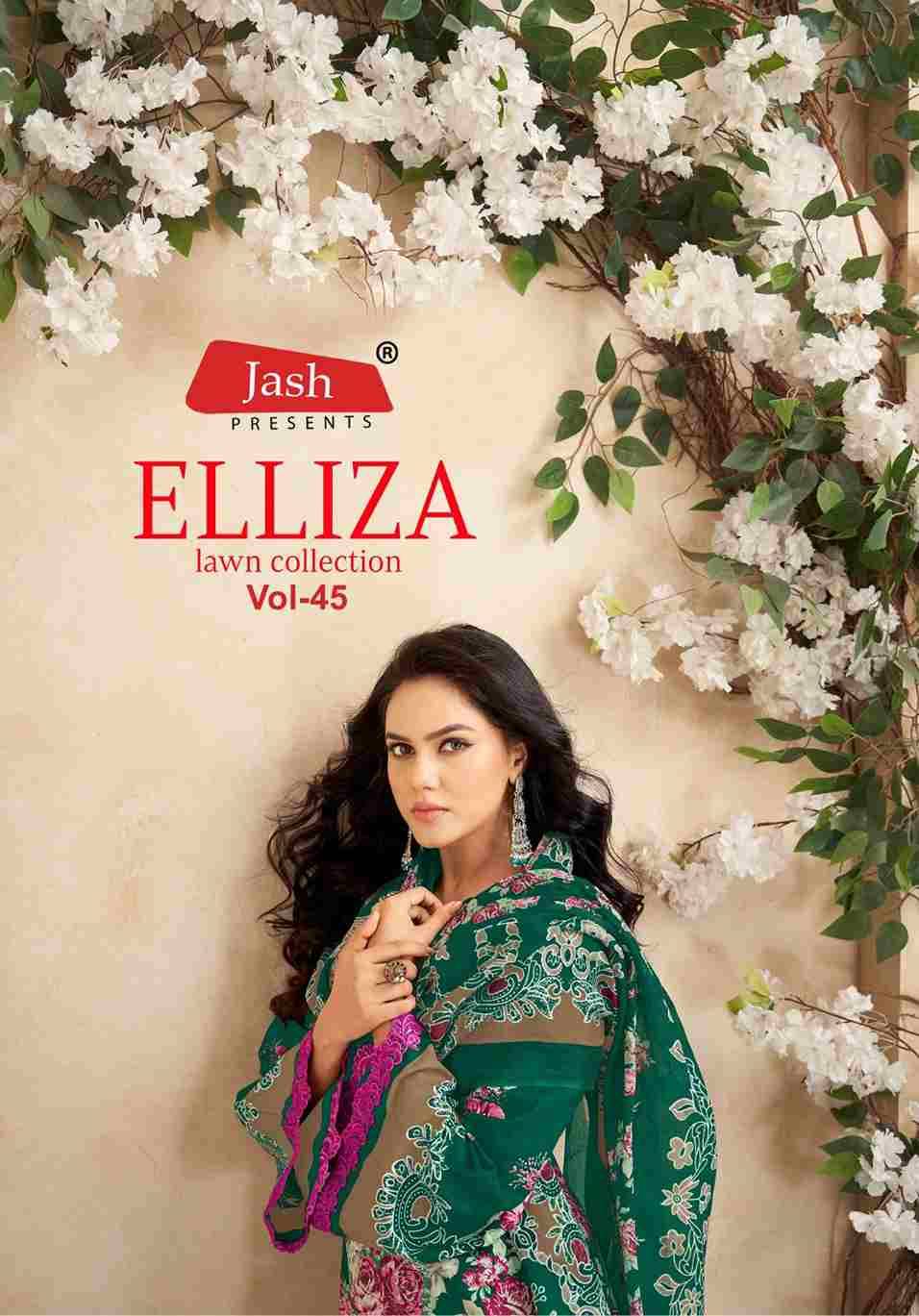 Elliza Vol-45 By Jash 45001 To 45010 Series Beautiful Festive Suits Stylish Fancy Colorful Casual Wear & Ethnic Wear Pure Cotton Print Dresses At Wholesale Price