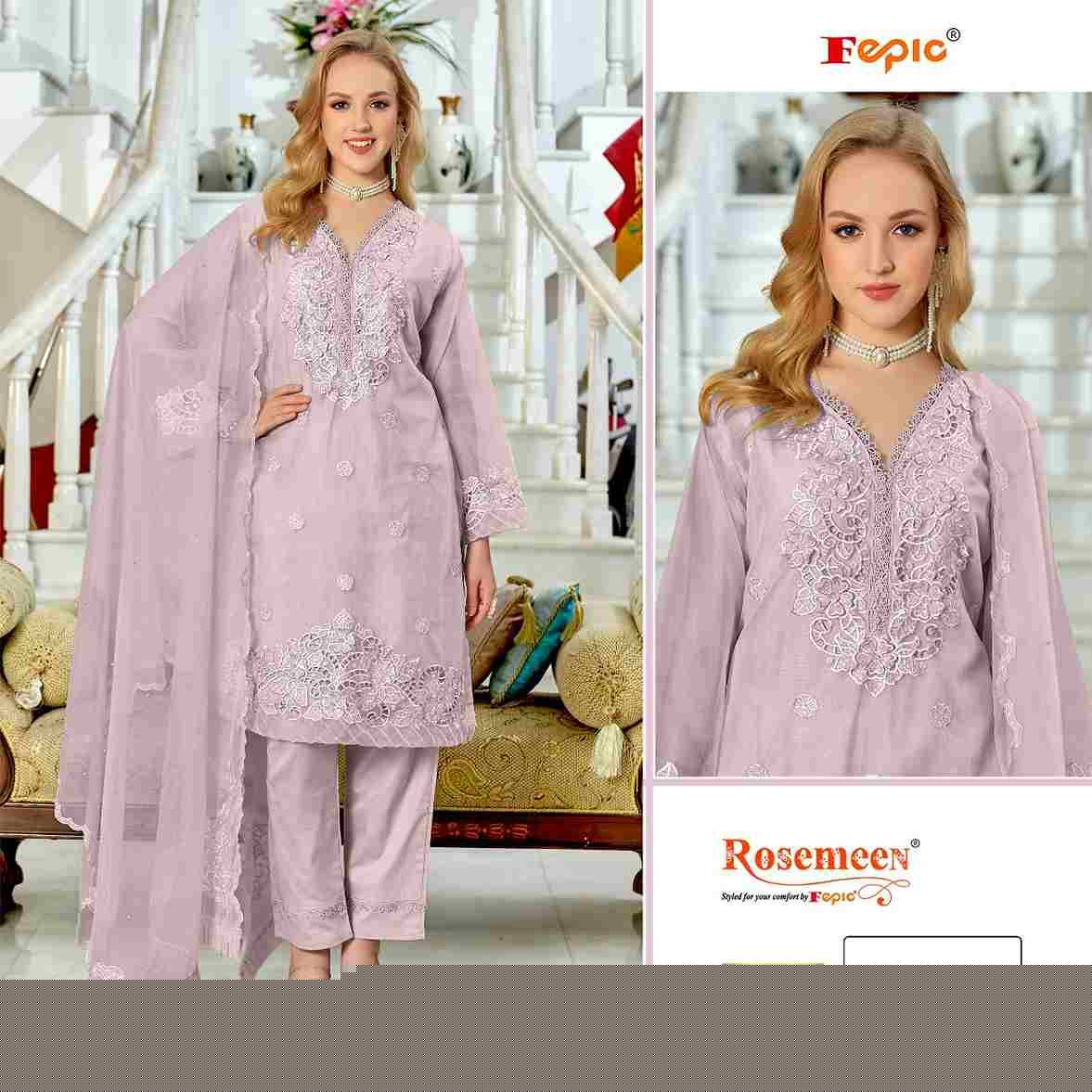 Fepic 1980 Colours By Fepic 1980-A To 1980-C Series Beautiful Pakistani Suits Colorful Stylish Fancy Casual Wear & Ethnic Wear Organza Embroidered Dresses At Wholesale Price