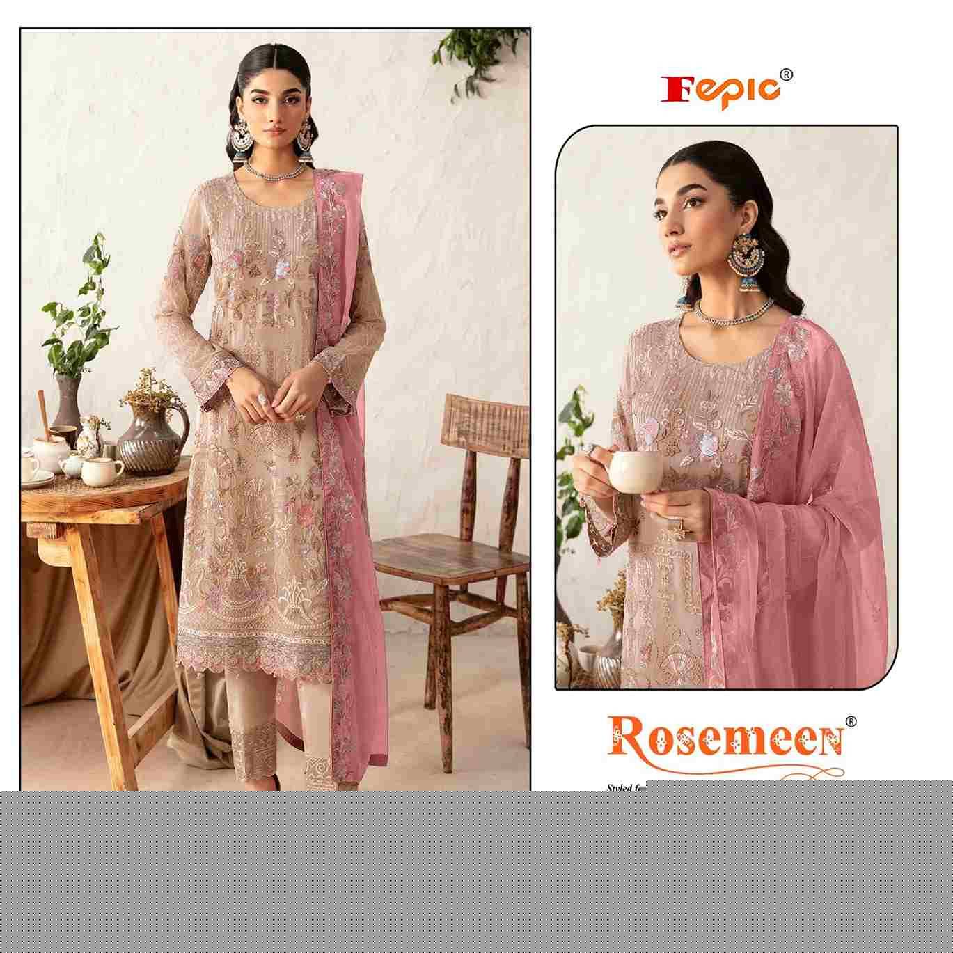 Fepic Hit Design 1974 By Fepic Beautiful Pakistani Suits Colorful Stylish Fancy Casual Wear & Ethnic Wear Pure Georgette Embroidered Dresses At Wholesale Price