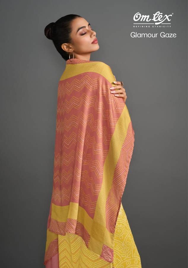 Glamour Gaze By Om Tex 7421-A To 7421-D Series Beautiful Suits Stylish Fancy Colorful Party Wear & Ethnic Wear Lawn Cotton Dresses At Wholesale Price