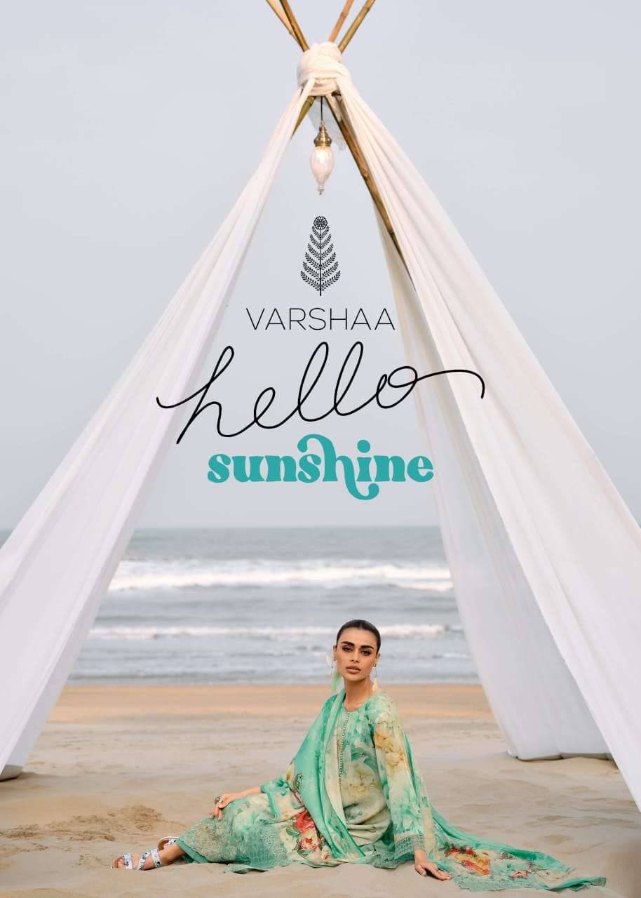Hello Sunshine By Varshaa 01 To 04 Series Beautiful Festive Suits Colorful Stylish Fancy Casual Wear & Ethnic Wear Cotton Dresses At Wholesale Price