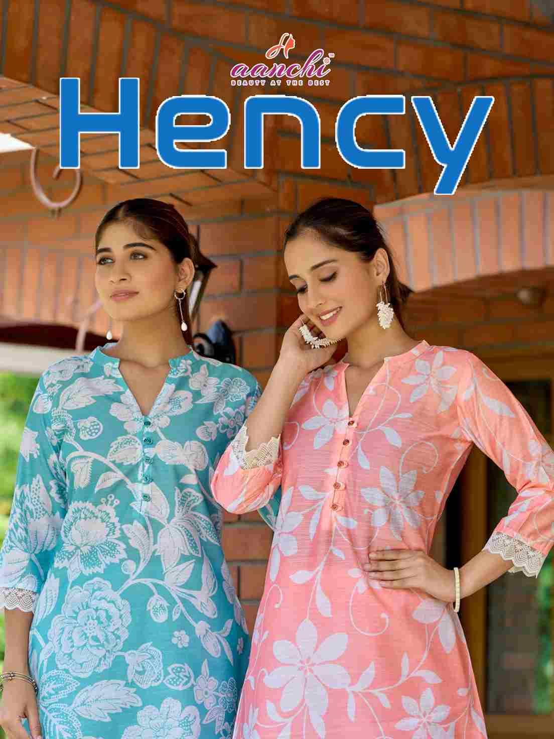 Hency By Aanchi 01 To 06 Series Designer Stylish Fancy Colorful Beautiful Party Wear & Ethnic Wear Collection Premium Vertican Co-Ords At Wholesale Price