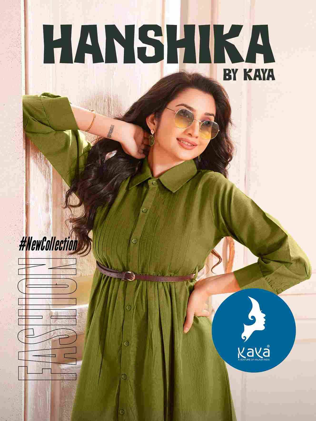 Hanshika By Kaya 01 To 06 Series Designer Stylish Fancy Colorful Beautiful Party Wear & Ethnic Wear Collection Cotton Kurtis At Wholesale Price