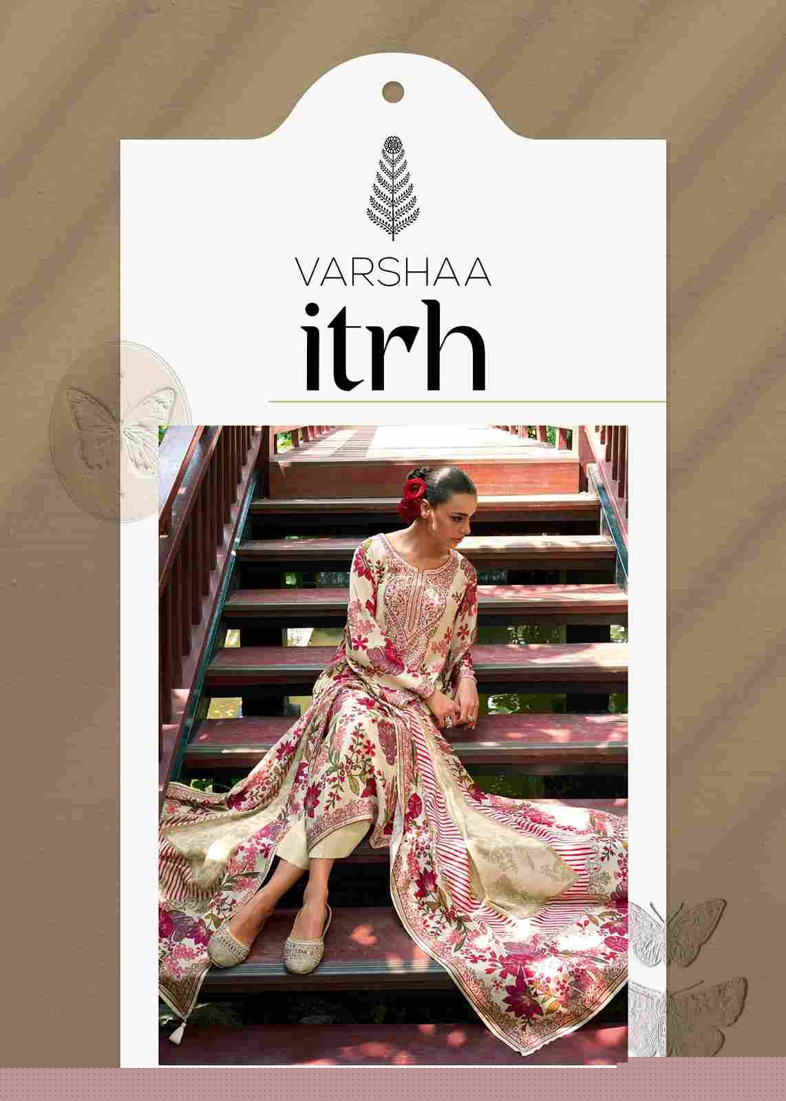 Itrh By Varshaa 01 To 05 Series Beautiful Festive Suits Colorful Stylish Fancy Casual Wear & Ethnic Wear Viscose Muslin Dresses At Wholesale Price