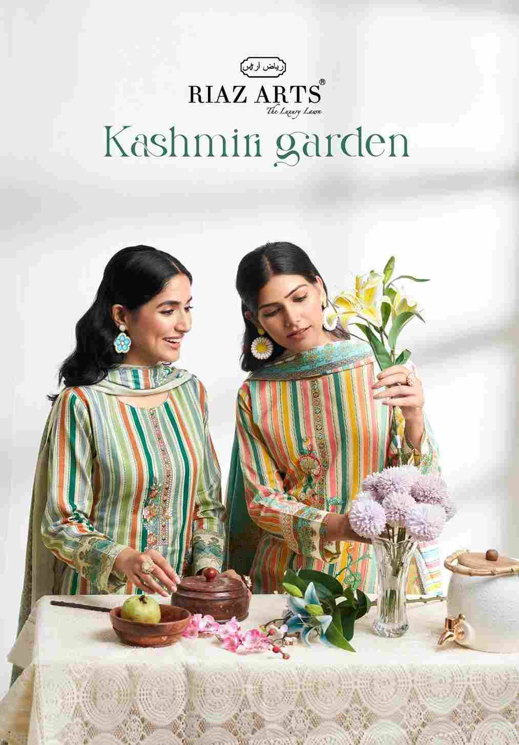 Kashmiri Garden By Riaz Arts 3301 To 3305 Series Beautiful Festive Suits Colorful Stylish Fancy Casual Wear & Ethnic Wear Pure Cambric Cotton Print Dresses At Wholesale Price