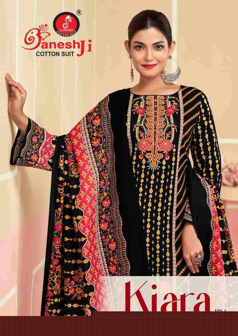 Kiara Vol-1 By Ganeshji 1001 To 1008 Series Beautiful Festive Suits Stylish Fancy Colorful Casual Wear & Ethnic Wear Heavy Cotton Print Dresses At Wholesale Price