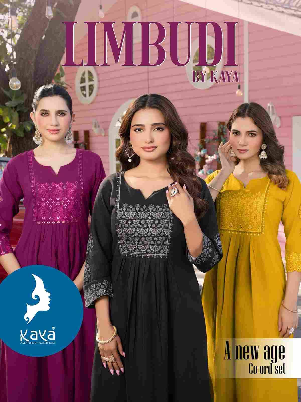 Limbudi By Kaya 01 To 04 Series Designer Stylish Fancy Colorful Beautiful Party Wear & Ethnic Wear Collection Premium Cotton Co-Ords At Wholesale Price