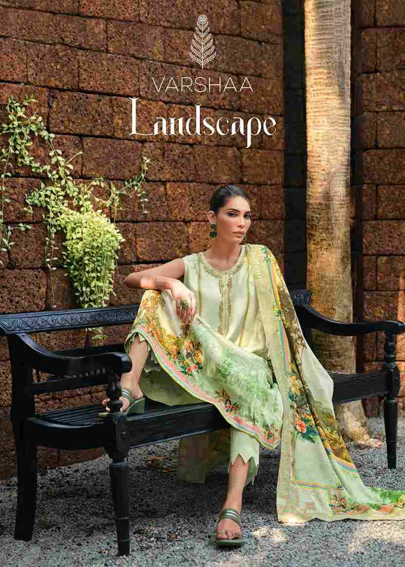 Landscape By Varshaa 01 To 04 Series Beautiful Festive Suits Colorful Stylish Fancy Casual Wear & Ethnic Wear Cotton Muslin Dresses At Wholesale Price