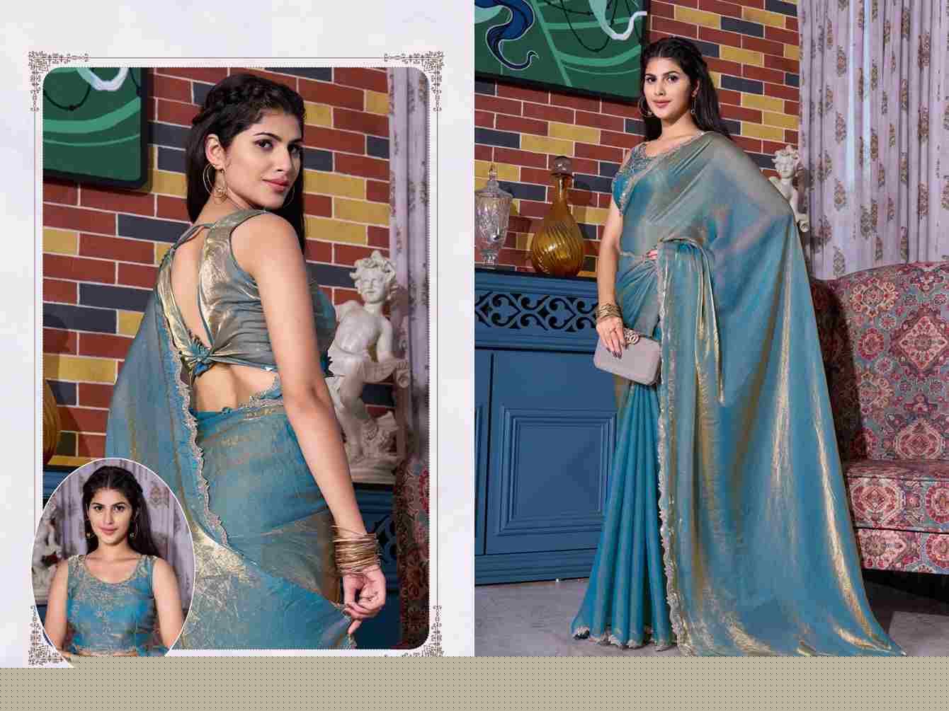 Mehak 827 Colours By Mehak 827-A To 827-E Series Indian Traditional Wear Collection Beautiful Stylish Fancy Colorful Party Wear & Occasional Wear Satin Silk Sarees At Wholesale Price