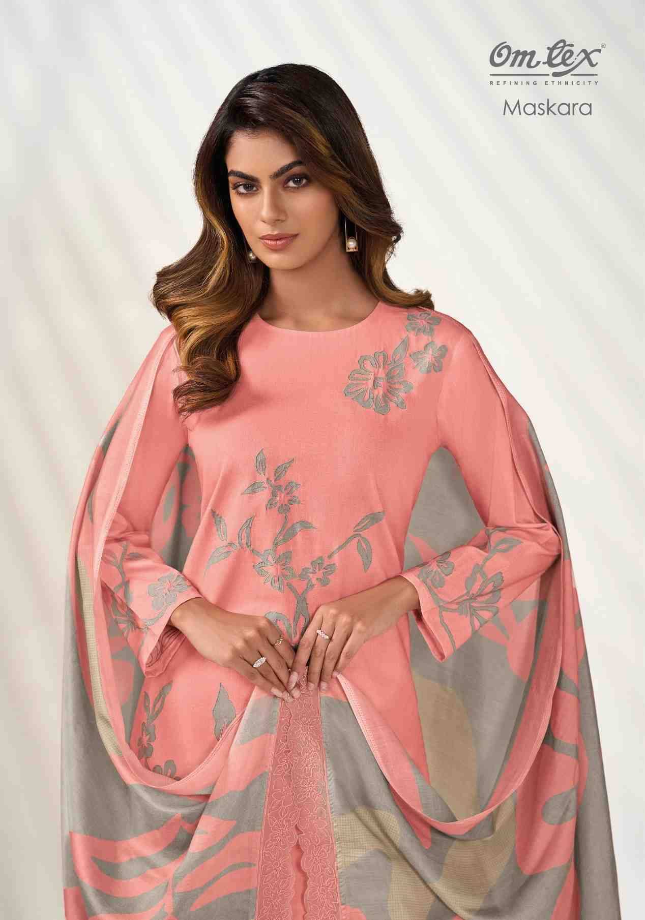 Maskara By Om Tex 7471-A To 7471-D Series Beautiful Suits Stylish Fancy Colorful Party Wear & Ethnic Wear Lawn Cotton Dresses At Wholesale Price