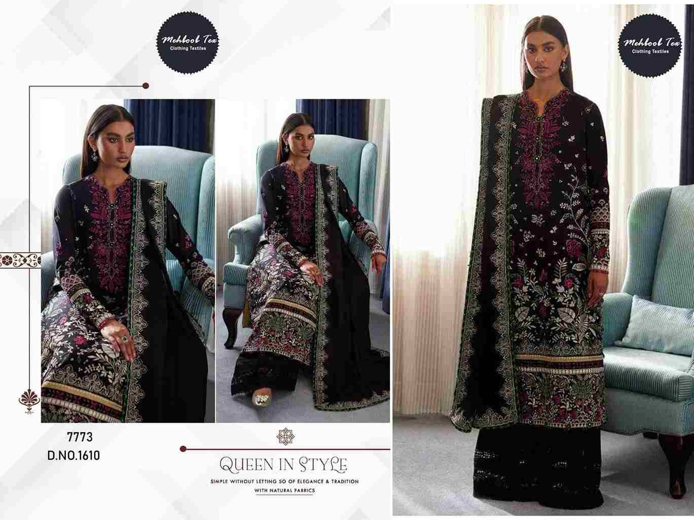 Mehboob Tex Hit Design 1610 By Mehboob Tex Beautiful Pakistani Suits Stylish Fancy Colorful Party Wear & Occasional Wear Pure Viscose Lawn Dresses At Wholesale Price