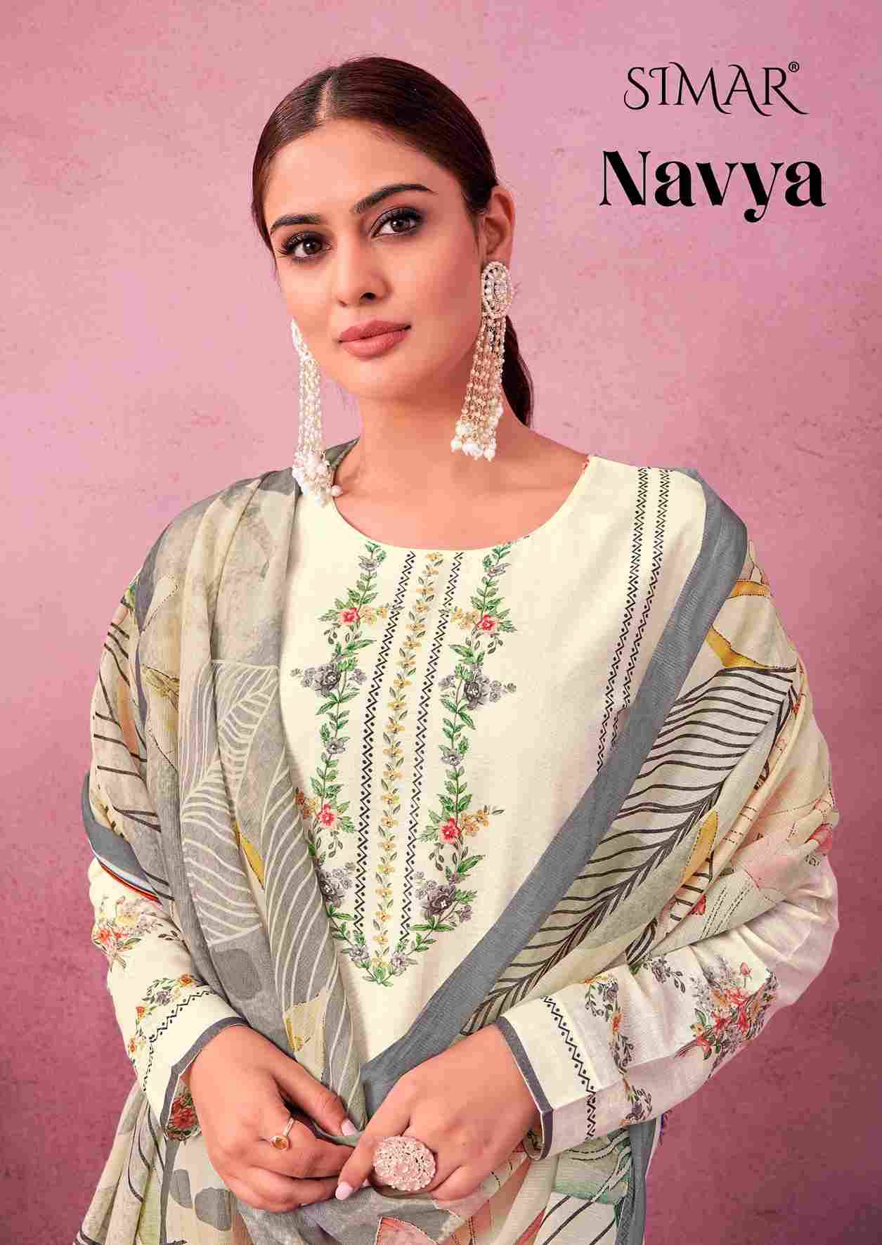 Navya By Simar 6010-A To 6010-D Series Beautiful Festive Suits Stylish Fancy Colorful Casual Wear & Ethnic Wear Pure Linen Cotton Dresses At Wholesale Price