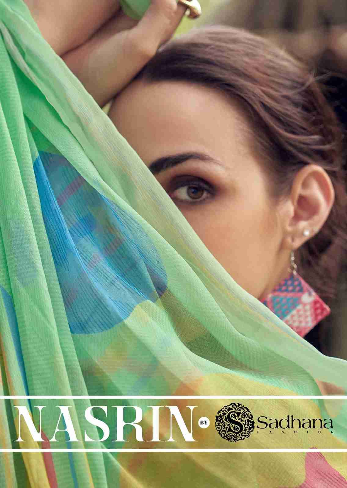 Nasrin By Sadhana Fashion 11422 To 11427 Series Designer Festive Suits Beautiful Fancy Stylish Colorful Party Wear & Occasional Wear Pure Lawn Cotton Print Dresses At Wholesale Price