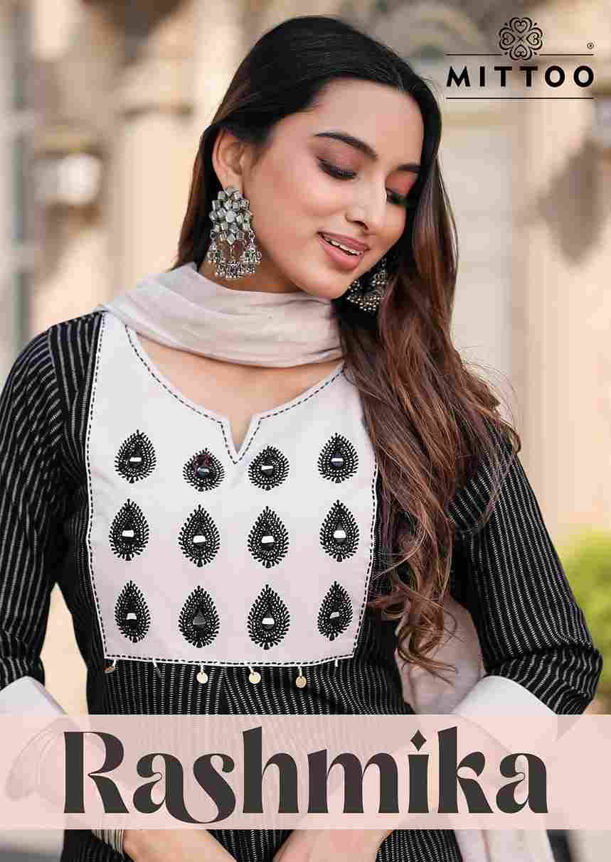 Rashmika By Mittoo 2001 To 2004 Series Beautiful Festive Suits Colorful Stylish Fancy Casual Wear & Ethnic Wear Rayon Print Dresses At Wholesale Price