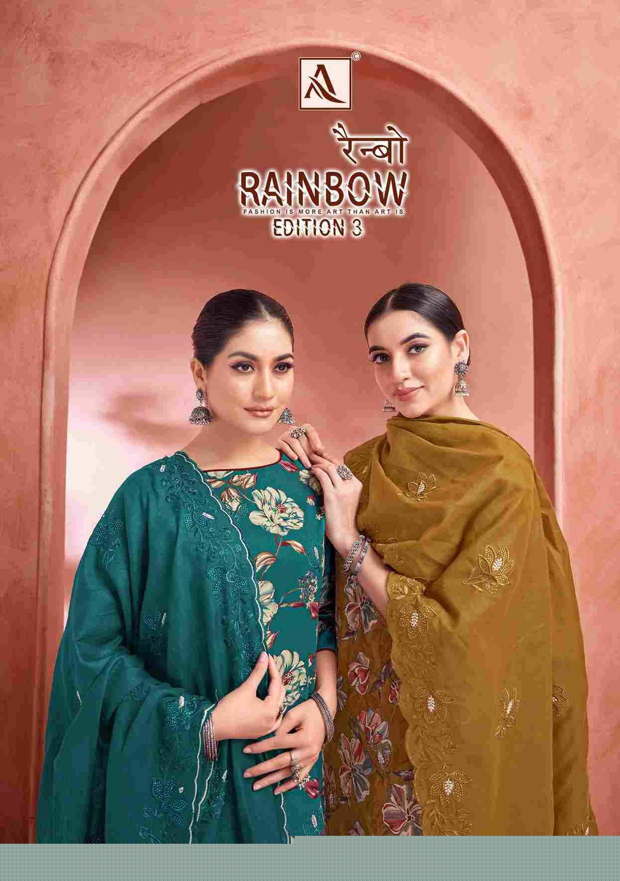 Rainbow Vol-3 By Alok Suit 1890-001 To 1890-006 Series Beautiful Festive Suits Stylish Fancy Colorful Casual Wear & Ethnic Wear Pure Cambric Cotton Print Dresses At Wholesale Price