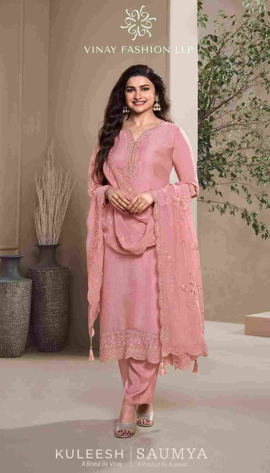 Saumya By Kuleesh 68011 To 68016 Series Designer Festive Suits Collection Beautiful Stylish Fancy Colorful Party Wear & Occasional Wear Silk Dresses At Wholesale Price